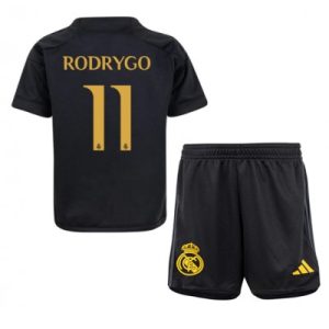 Bestalla-billigt-Fotbollsset-Barn-Real-Madrid-Tredje-Troja-2023-24-med-tryck-Rodrygo-Goes-11