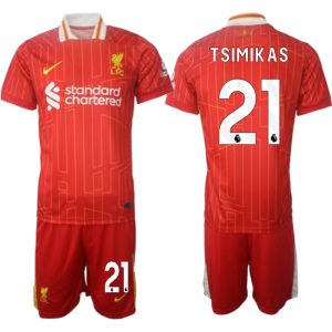 Kop-Billiga-Nya-Liverpool-troja-herr-Hemma-Fotbollstroja-2024-25-Matchstall-Kostas-Tsimikas-21