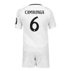 Kop-Billiga-Nya-Real-Madrid-Hemmatroja-2024-25-vit-Fotbollstrojor-Barn-Eduardo-Camavinga-6